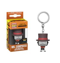 FU69749-POP KEYCHAIN MY HERO ACADEMIA MR. COMPRESS HIDEOUT