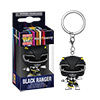 FU72149-POP KEYCHAIN POWER RANGERS 30TH BLACK RANGER