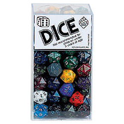 KP00213-ELEMENTAL DICE D20 100PC ASSORTED BOX