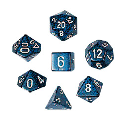 KP09977-ELEMENTAL DICE 10PC SET STEALTH