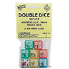 KP11703-DOUBLE DICE 19mm ASSORTMENT