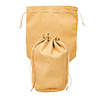 KP19043-DICE BAG LEATHER POUCH TAN