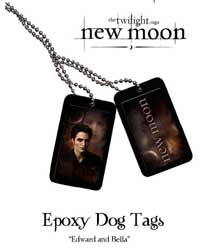 NE21299-TWILIGHT NM DOG TAGS: ED&BELLA