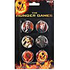 NE31682-HUNGER GAMES PIN SET 6PC