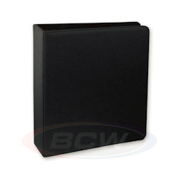 UBCWALB3PHOBLK-3''BINDER HOCKEY PUCK TEXTURED