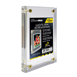 UL1SDBUV130-SCREWDOWN 3X5 LUCITE BRIK UV PROTECTED 130PT