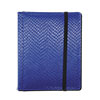 ULGBN9DHU-9 POCKET DRAGON HIDE TEXTURED BINDER BLUE