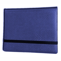 ULGBN8DHU-8 POCKET 2X4 DRAGON HIDE BINDER BLUE