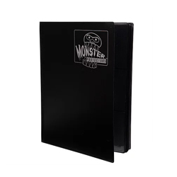 UMB9PMBK-9 POCKET MONSTER BINDER MATTE BLACK