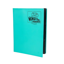 UMB9PTEA-9 POCKET MONSTER BINDER MATTE TEAL