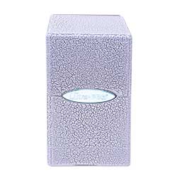 UPDBSTIC-DECK BOX SATIN TOWER SPECIALTY IVORY CRACKLE