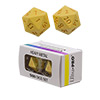 UPDIHMD20VYE-HEAVY METAL 2 D20 VIVID YELLOW DICE SET