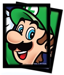 UPDPSML-SUPER MARIO LUIGI DECK PROTECTORS