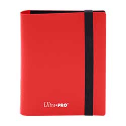 UPPB4PEAR-PRO BINDER 4 POCKET ECLIPSE APPLE RED