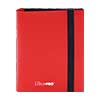 UPPB2PEAR-PRO BINDER 2 POCKET ECLIPSE APPLE RED