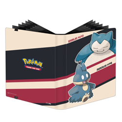 UPPBPOSM-PRO BINDER POKEMON SNORLAX & MUNCHLAX