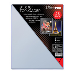 USST810-TOPLOADERS 8X10 (FITS SLEEVES)