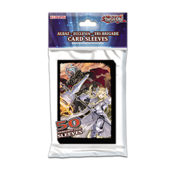 YUCSAETB-YUGIOH CARD SLEEVES ALBAZ-ECCLESIA 50-PACK