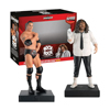 EGMWWEUK802-WWE WRESTLING FIGURINE THE ROCK & MANKIND 2-PACK