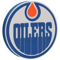 NHL FOAM 3D LOGO SIGN OILERS