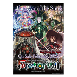 FORCE OF WILL GAME HERO CLUSTER #3 PRE-RELEASE KIT