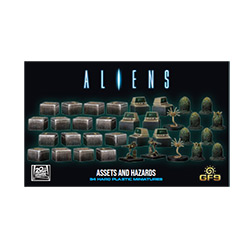 ALIENS: ASSETS and HAZARDS 3D GAMING SET
