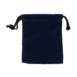 DICE BAG CLOTH 4'' x 5'' BLUE