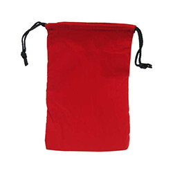 DICE BAG CLOTH 6'' x 9'' RED