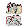 LFWDWA2092-LOUNGEFLY DISNEY 101 DALMATIONS CRUELLA WALLET