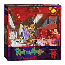 Puzzles 550pc: Rick & Morty