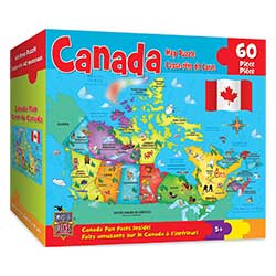 CANADA MAP PUZZLE 60PC (4)