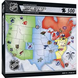 NHL MAP PUZZLE 500PC (6)