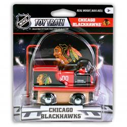 NHL WOOD TRAIN BLACKHAWKS (6)