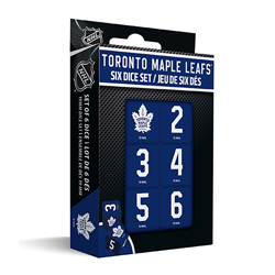 NHL DICE PACK MAPLE LEAFS (6)