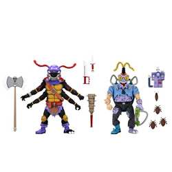 NE54227-TMNT CARTOON 2 PK ANTRAX & SCUMBUG