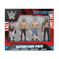 BEND-EMS WWE SUPERSTARS 4-PACK BOX SET