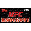 13 TOPPS UFC KNOCKOUT