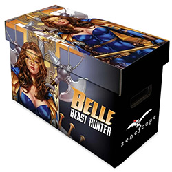 UBCWBXSHORTBEL-COMIC BOX SHORT CARDBOARD BELLE BEAST HUNTER 5CT