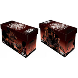 UBCWBXSHORTTWD3-COMIC BOX SHORT CARDBOARD TWD #3 SAVIORS 10CT