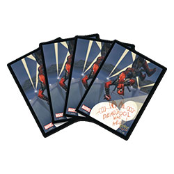 UDCS96442-MARVEL MATTE CARD SLEEVES DEADPOOL