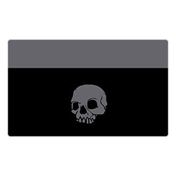 ULGPME117-PLAY MAT ICONIC SKULL (BLACK)