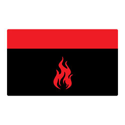 PLAY MAT ICONIC FIRE (RED)