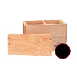 UMBMONDDBRDOAK-DECK BOX WOOD DOUBLE RED OAK