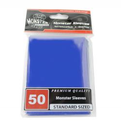 UMBMSLLGNBLU-MONSTER SLEEVES STANDARD GLOSSY BLUE 50CT