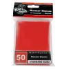 UMBMSLLGNRED-MONSTER SLEEVES STANDARD GLOSSY RED 50ct