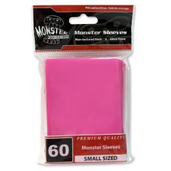 UMBMSLSGNPNK-MONSTER SLEEVES YGO/SMALL GLOSSY PINK 60CT