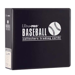 UP3BBK-3''BINDER BASEBALL BLACK