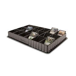 CARD SORTING TRAY W/ 18 SLANTED COMPARTMENTS