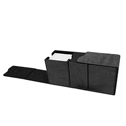 UPDBAVSBK-DECK BOX ALCOVE VAULT SUEDE JET (BLACK)