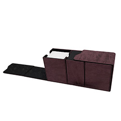 UPDBAVSR-DECK BOX ALCOVE VAULT SUEDE RUBY (RED)